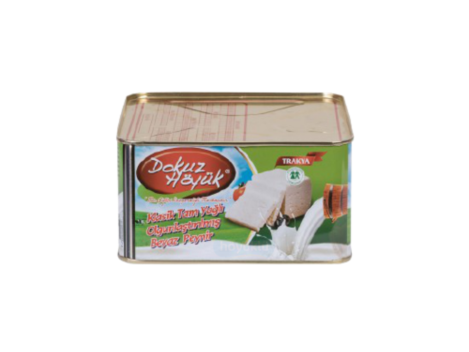 Olgunlaştırılmış Beyaz İnek Peyniri (2 Kg Teneke)